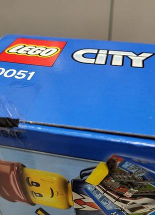 Конструктор lego city trains скоростной пассажирский поезд (60051)7 фото