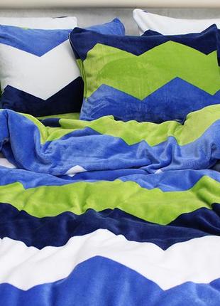 Постельное бельё из велюра (микрофибра) мягенькое и тёплое. размеры 1,5/2х сп/евро