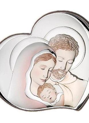 Срібна ікона свята родина (17,5 x 15 см) valentі 81252 4l col