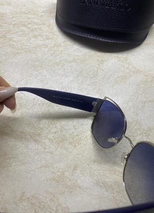 Женские солнечные очки брендовые модные большие бабочки в оправе enni marco is 11-6186 фото