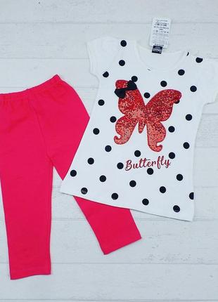 Летний костюм на девочку
