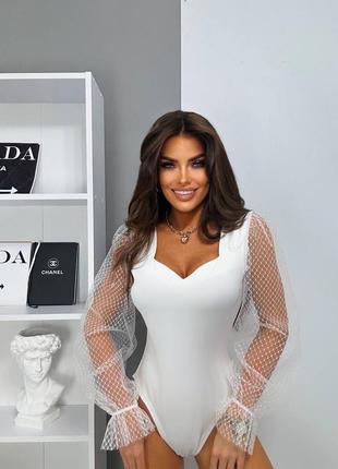 Боді з сіткою