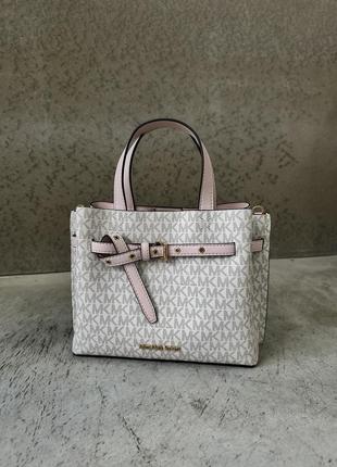 Сумка брендовая michael kors emilia small leather satchel оригинал на подарок