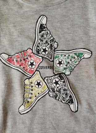 Дитяча футболка converse2 фото