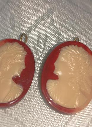 Сережки зі сміття. скло.