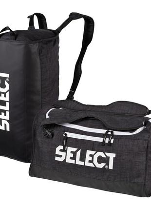 Сумка select lazio sportsbag small (черная) - 36 литров3 фото