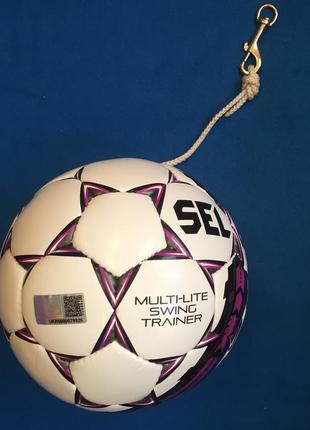 Футбольный мяч для тренировки игры головой select colpo di testa (размер 5)4 фото