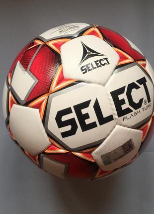 М'яч футбольний для дитей select flash turf (розмір 4)6 фото