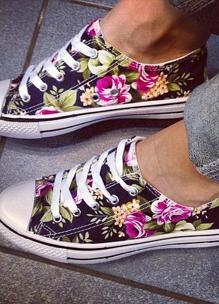 Жіночі кеди "floral"