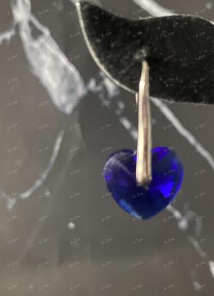 Серьги с кристаллами swarovski, серьги с кристаллами сваровски, застежка крючок.3 фото