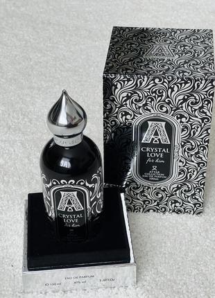 Парфумована вода crystal love for him від attar collection