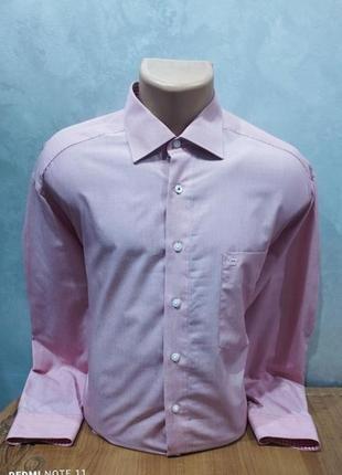 Высококачественная рубашка non iron производителя элитных рубашек из нимечки olymp.