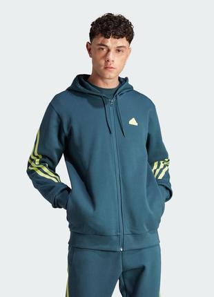 Худі future icons 3-stripes full-zip sportswear ij8878