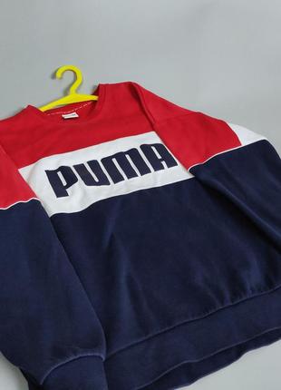 Кофта світшот puma чоловіча орігінальна утеплена8 фото