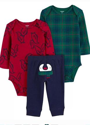 Новый хлопковый набор веселые попки боди с длинным рукавом штины