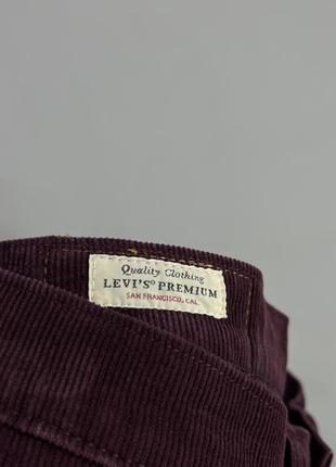 Штани levis 511 velveteen Des pants4 фото