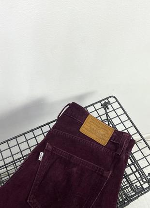 Штани levis 511 velveteen Des pants8 фото