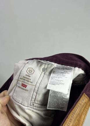 Штани levis 511 velveteen Des pants10 фото