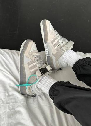 Женские кроссовки adidas forum low x bad bunny6 фото