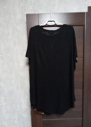 Брендовая новая вискозная блуза-туника р.2xl(22-24.)4 фото