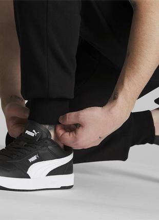 Чоловічі спортивні штани джогери puma на флісі оригінал5 фото