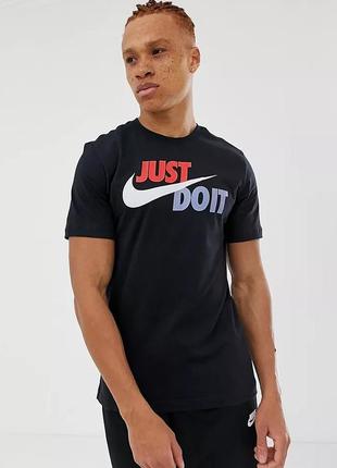 Мужская футболка the nike tee just do it1 фото