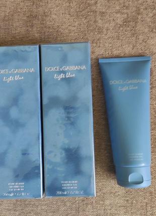 Dolce gabbana light blue гель для душу