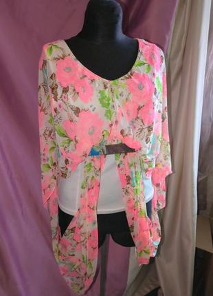 Цветочный топ