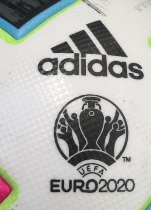 М'яч футбольний adidas uniforia euro 2020 omb fh7362 (розмір 5)8 фото