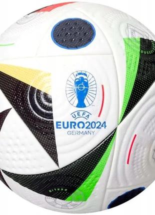 Мяч футбольный adidas euro24 fussballliebe omb iq3682 (размер 5)3 фото