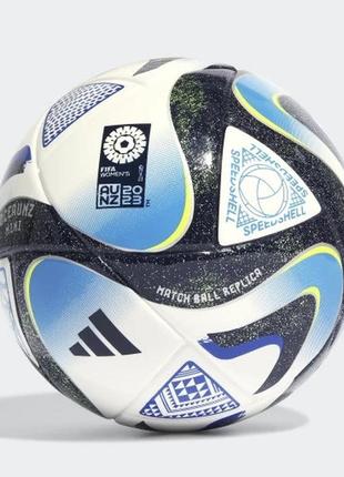 Мяч футбольный adidas oceaunz mini ht9012 (размер 1)4 фото