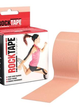 Кинезио тейп rocktape standart (cша) бежевый