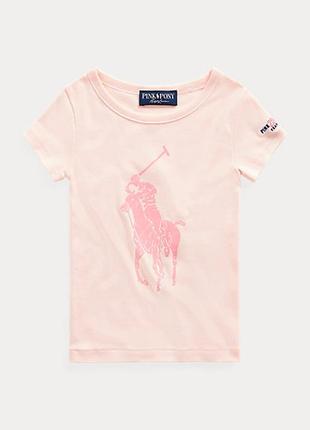 Футболка pink pony ralph lauren