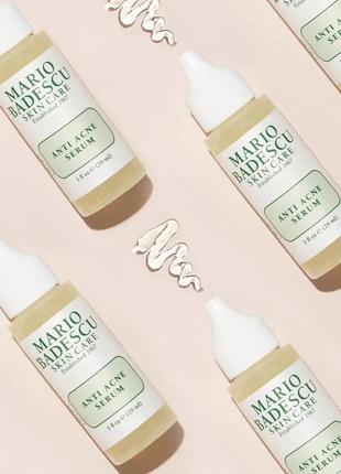 Mario badescu anti acne serum сыворотка анти акне против недостатков проблемной кожи2 фото