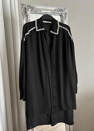 Прозрачная блуза zara onesize