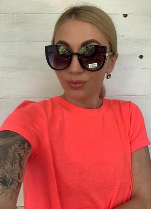 Очки солнцезащитные, окуляри cat, кошечки с поляризацией