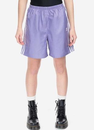 Шорты adidas originals женские ib7300-violet1 фото