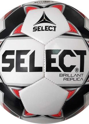 Мяч футбольный для детей select brillant replica (размер 4)2 фото