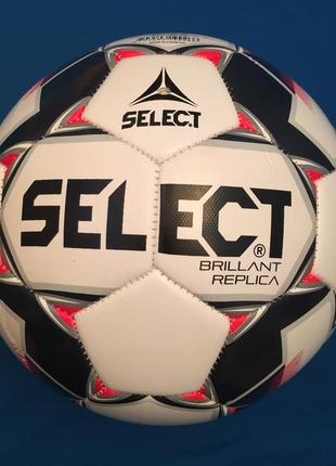 Мяч футбольный для детей select brillant replica (размер 4)4 фото