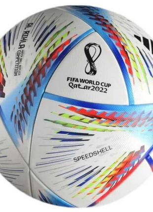 Мяч футбольный adidas 2022 world cup al rihla сompetition h57792 (размер 5)2 фото