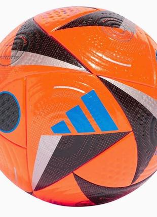 Мяч футбольный adidas euro24 fussballliebe winter omb in9382 (размер 5)6 фото