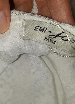 Гіпюрова блузка з гудзиками на спині з етикеткою6 фото