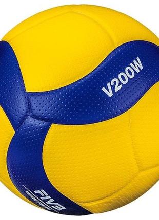 Мяч волейбольный mikasa v200w (размер 5)