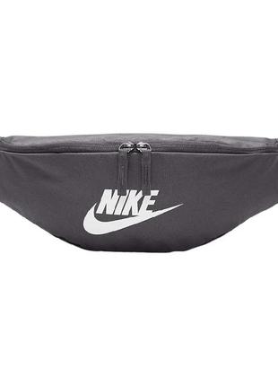 Сумка-бананка на пояс nike heritage hip pack ck0981-082