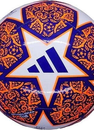 Мяч футбольный adidas finale istanbul club ht9006 (размер 5)4 фото