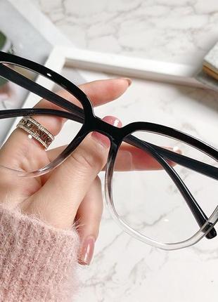 Очки имиджевые для работы на компьютере монитора компьютера ноут нет бука планшета смартфона от голубого света