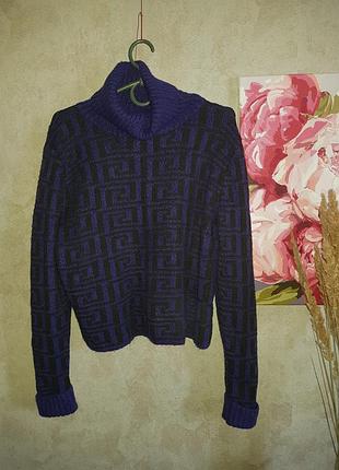 Укороченный свитерик под горло