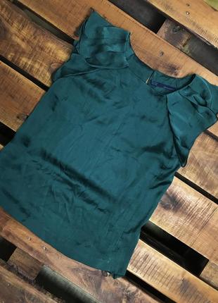 Жіноча блуза zara (зара срр ідеал оригінал зелена)