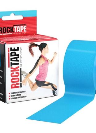 Кинезио тейп rocktape standart (cша) голубой