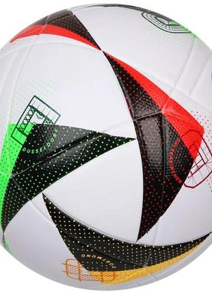 Мяч футбольный adidas euro24 fussballliebe league box in9369 (размер 5)6 фото